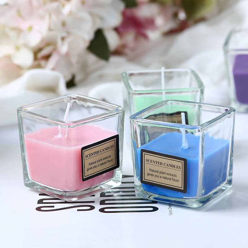 Factory Wholesale Strong Fragrance Jelly Wax Plant Essential Oil Candles