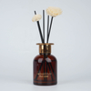 Free Sample Luxury Home Decor New Perfume Fragrance Fibre Stick Black Fireless Glass Aroma Reed Diffuser