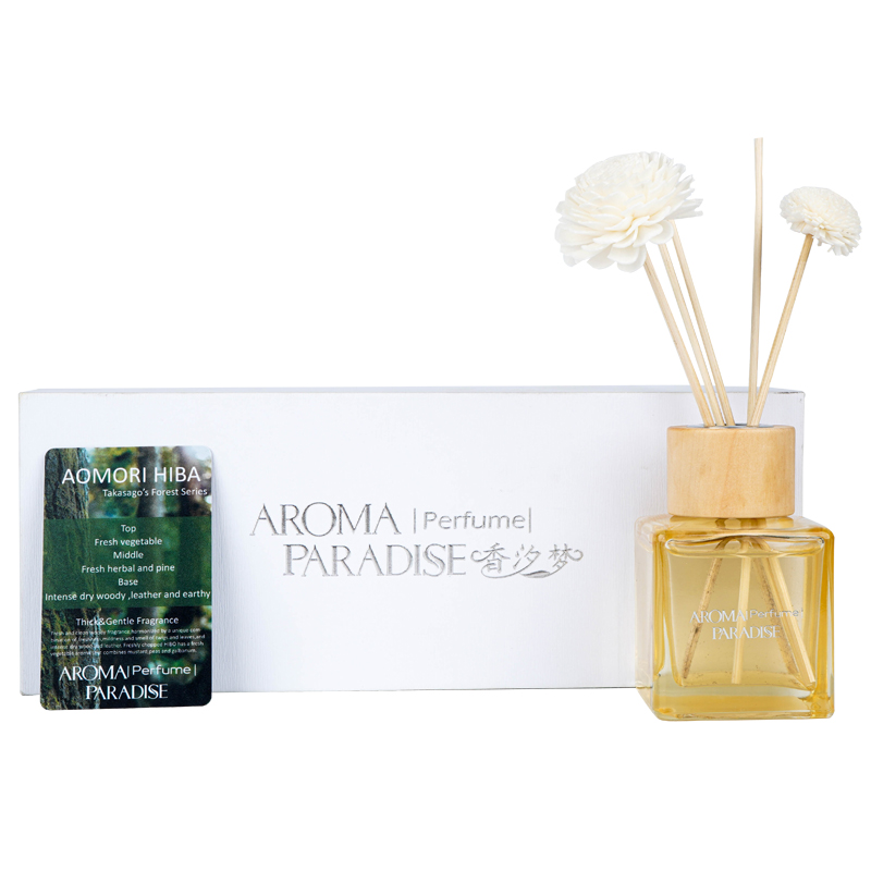 Hot Selling Aroma Essenrial Oil Diffuser Room Perfume Diffuser Rattan Sticks Diffuser Gift Set