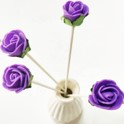 Essential Oil Artificial Rose Diffuser Paper Flowers With Sticks