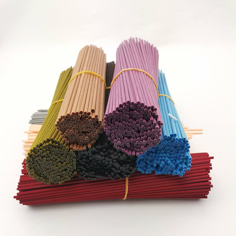 Perfume Replacement Refill Diffuser Fiber Sticks with Various Colors