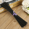 Natural Thick Round Black Aroma Oil Diffuser Rattan Reed Sticks For Reed Diffuser