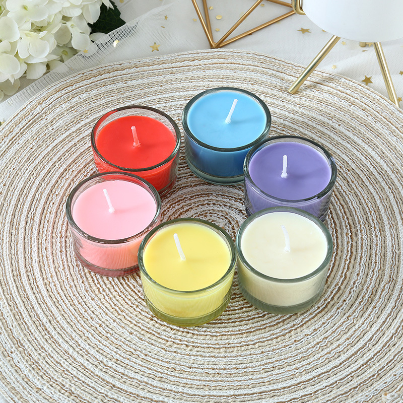 Wholesale Luxury Wedding Custom Logo Aromatherapy Oil Scented Paraffin Wax Jar Candle