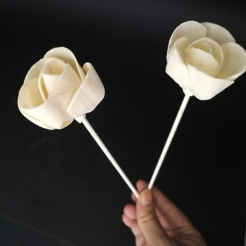 Handmade Diffuser Sola Flowers For Aroma With Fiber Sticks