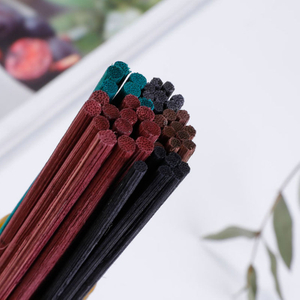 Colorful Multi-colored Pink Reed Diffuser Rattan Sticks For Household Aromatherapy
