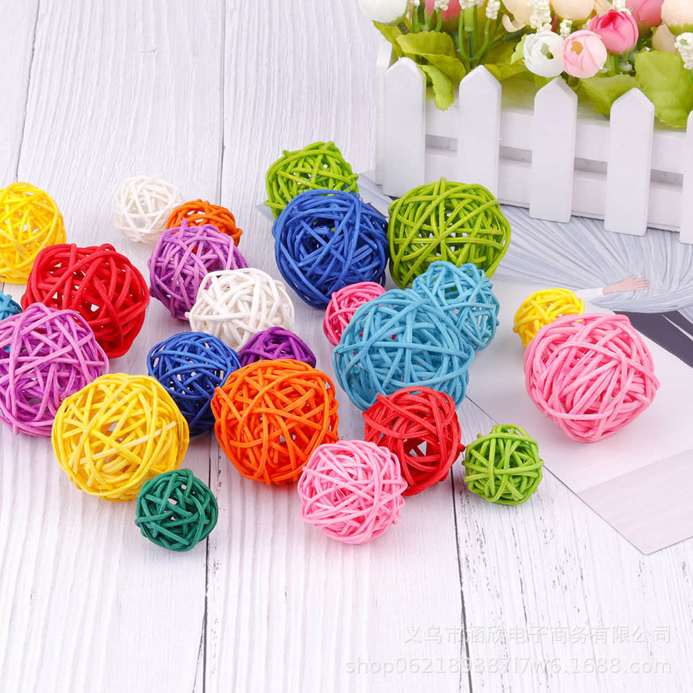 Customization Color High Quality Fragrance Diffuser Natural Rattan Ball