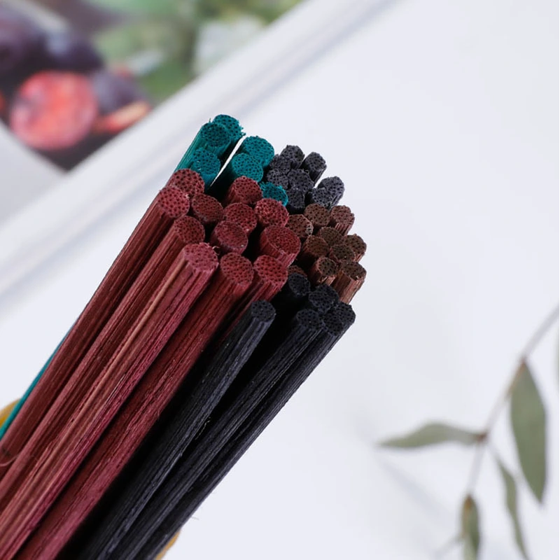 Wholesale Popular Sample Home Decoration Reed Diffusion Stick Room Perfume Oil Diffuser Long Thin Aromatherapy Wood Rattan Sticks