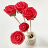 Fashionable Red Rose Diffuser Paper Flowers for Living Room