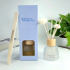 Home Fragrance Private Label Luxury 100ml glass bottle essential oil aroma scented reed diffuser With Rattan Sticks