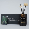 Free Sample Luxury Home Decor New Perfume Fragrance Fibre Stick Black Fireless Glass Aroma Reed Diffuser