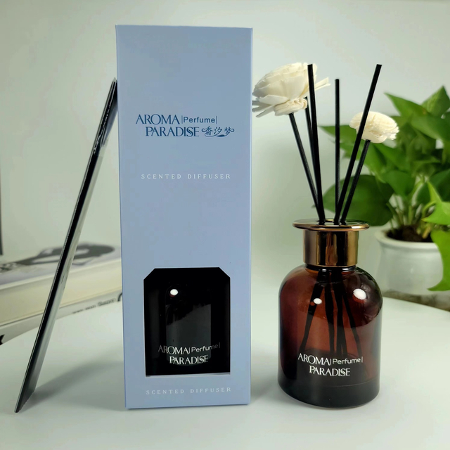 Cross-border Home & Hotel Reed Diffuser Set, Long Lasting Fragrance Air Freshener Scent Essential Oil Kit