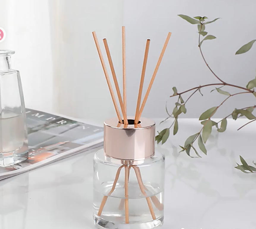 Source Factory White Black Log Color Perfume Diffuser Sticks, Reed Diffuser Fiber Volatilization Sticks, Fragrance Absorbent Cotton Sticks