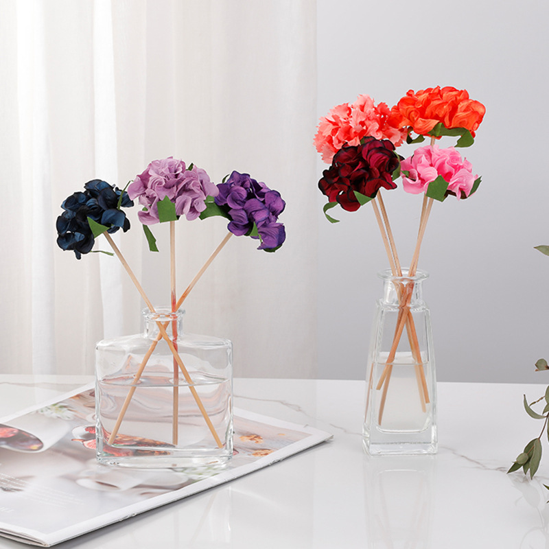 Colorful Fragrance Paper Flowers, Handmade Artificial Scent Absorbing Flowers, Reed Diffuser Ornament Accessories, Diffuser Paper Flower Stems